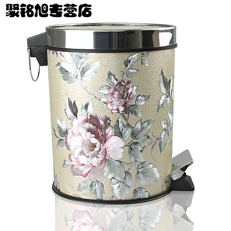 垃圾桶脚踏式大号家用客厅厨房卫生间有盖酒店宾馆多款多色多功能家用垃圾收纳筒清洁用品清洁工具