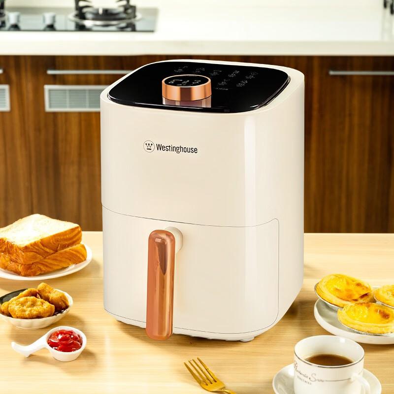 西屋(Westinghouse)空气炸锅3.5L大容量家用智能煎炸锅 无油低脂多功能电炸锅WAF-A99高清大图