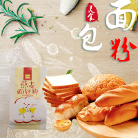 农家御品 燕麦面包粉 350g 面包粉 杂粮粗粮 高筋面粉面包机 烘焙原料披萨粉