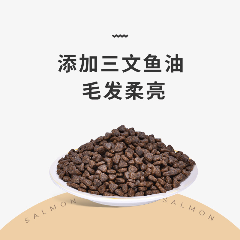 海洋之星三文鱼沙丁鱼配方成猫猫粮6kg通用型