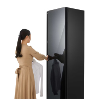 LG SC5GMR80H 5+1镜面黑 玻璃面板 蒸汽烘干裤线管理 去皱 全屋除湿 智能远程控制 原装进口衣物护理机