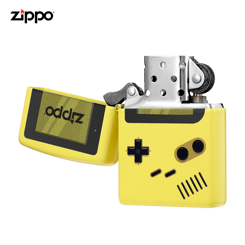 zippo芝宝打火机原装ZIPPO煤油打火机 复古游戏机214-C-000021