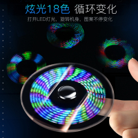 网红新款usb电子指尖陀螺打火机充电无声金属个性男士创意送男友