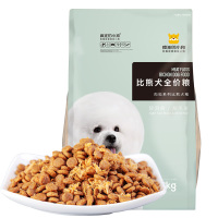 疯狂的小狗狗粮 比熊犬专用幼犬成犬小型犬通用肉松粮2kg