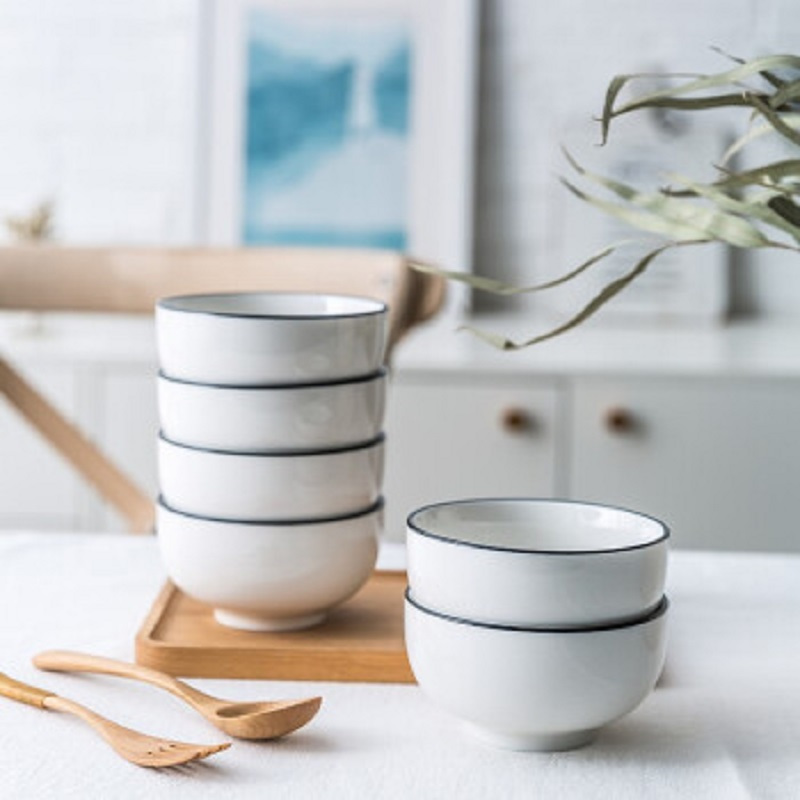 菲米生活(PHMI)厨房用品低骨瓷碗欧漫时光餐具套装六件套(XF)
