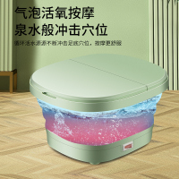 苏宁宜品 足浴盆 华清2家用折叠小型加热按摩泡脚桶沐足神器 绿色尊享款 YM-688(SNYP-ZYP8L-02Z)