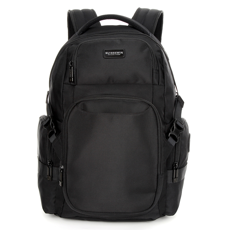 瑞士多功能时尚新款潮流商务休闲双肩包SN99673