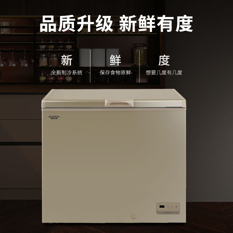 澳柯玛BC/BD-203FNE家用小冰柜减霜超低温速急冻零下-40度冷冻柜