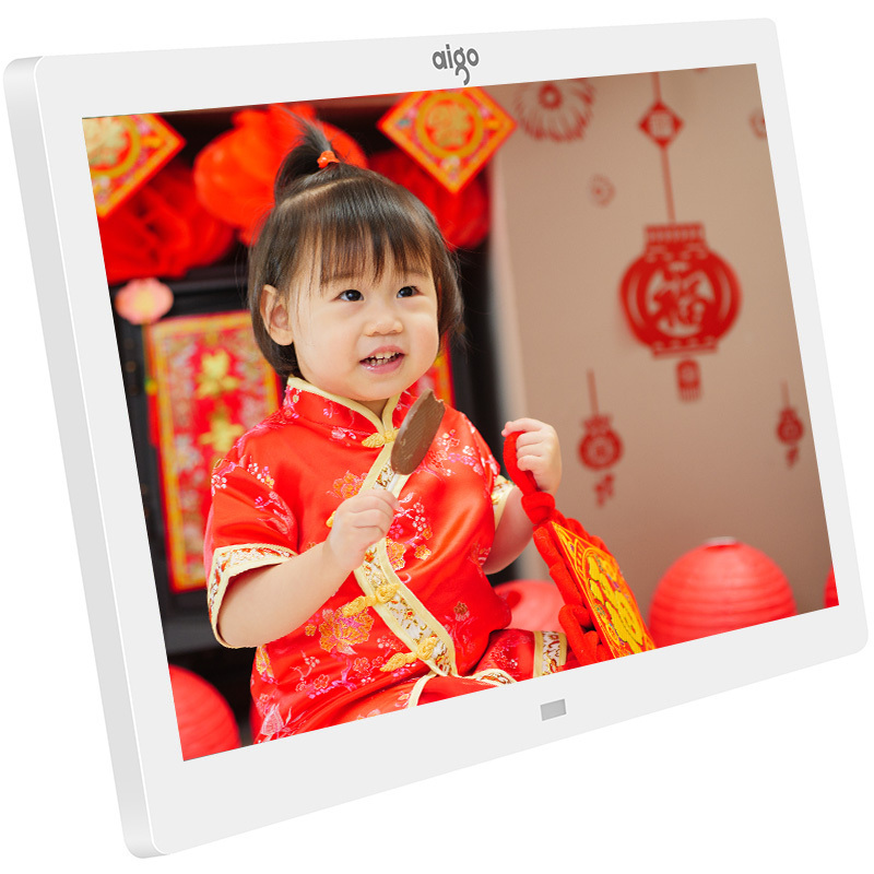 爱国者(aigo) 数码相框 高清电子相册 智能家居 可遥控 支持音乐视频