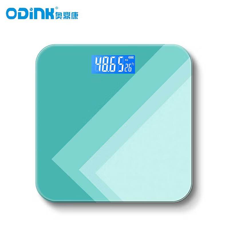 奥鼎康(ODINK) 体重秤体脂秤(电池款) A-KD51浅绿色