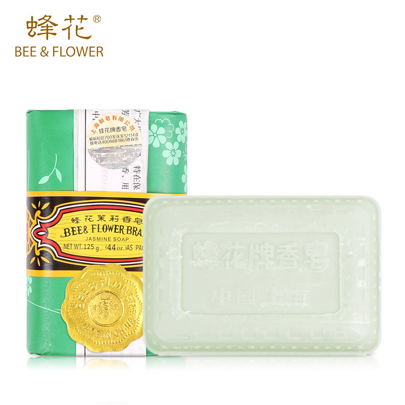 蜂花沐浴香皂125克*6块组合装 檀香皂*2+茉莉皂*2+玫瑰皂*2