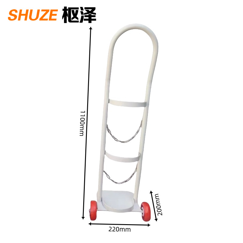 枢泽 气瓶移动架存放架 15L单瓶 组高清大图