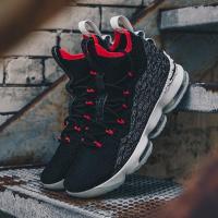 NIKE LeBron 15耐克男鞋 美国正品 詹姆斯15飞线气垫男士高帮运动篮球鞋