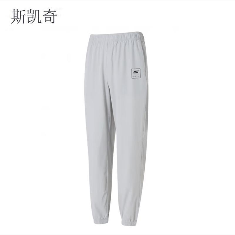 斯凯奇 男款灰色针织长裤 P225M281-02VPXL 条