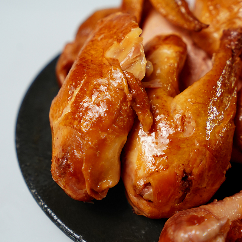 秋林·里道斯 三黄鸡 烧鸡 熟食 卤味 休闲小吃 下酒菜 开店即食 鸡肉