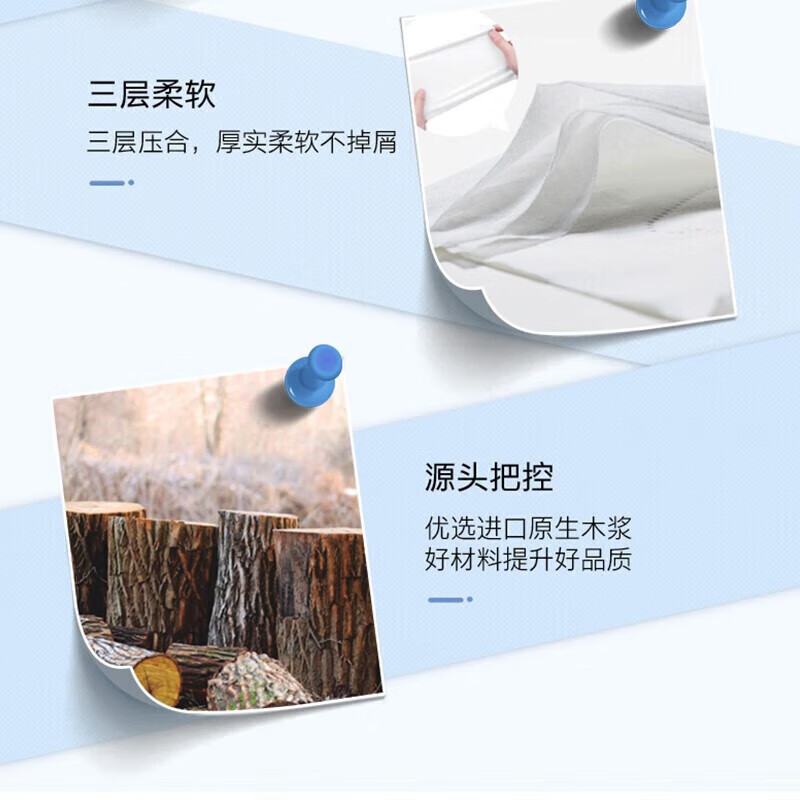 妮飘(Nepia)贵族柔润保湿纸乳霜纸 敏感肌鼻敏感适用 3层40抽40包高清大图