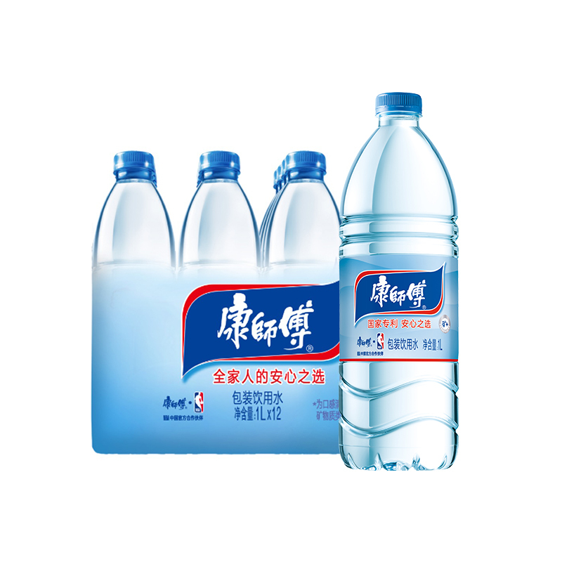 康师傅包装饮用水1L*12瓶
