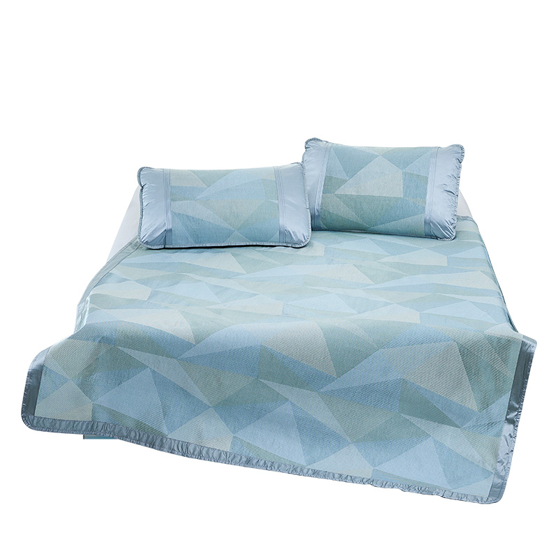 罗莱家纺(LUOLAI) 光影幻梦冰丝席 三件套1.8米床 180cm*200cm