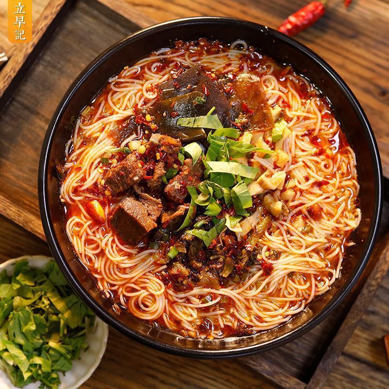 牛肉笋子米粉(245g/袋)带调料b 立早记绵阳米粉四川特产牛肉米粉米线