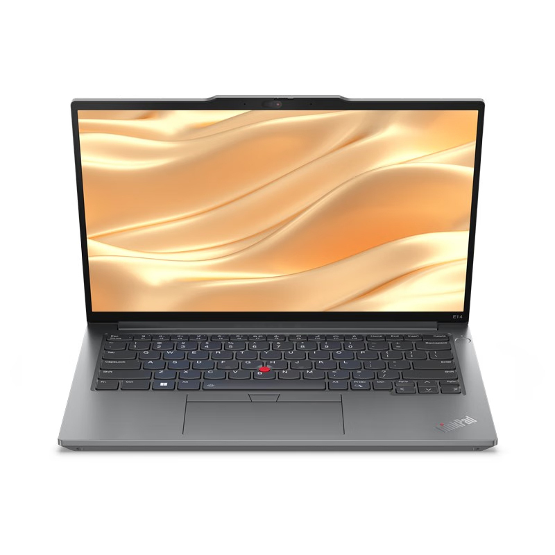 联想ThinkPad E14 4DCD 14英寸 轻薄办公商务笔记本电脑 定制 (酷睿I7-1360P 32G 1T 2.2K)银色