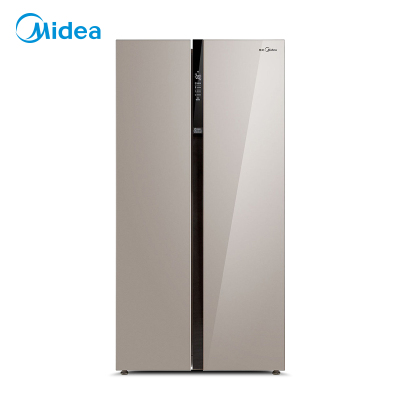 美的mideabcd528wkpzme对开门冰箱528升变频风冷家用大容量冷藏冷冻