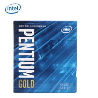 英特尔(Intel) G5400 八代奔腾双核四线程3.7Ghz 盒装正品CPU处理器LGA1151