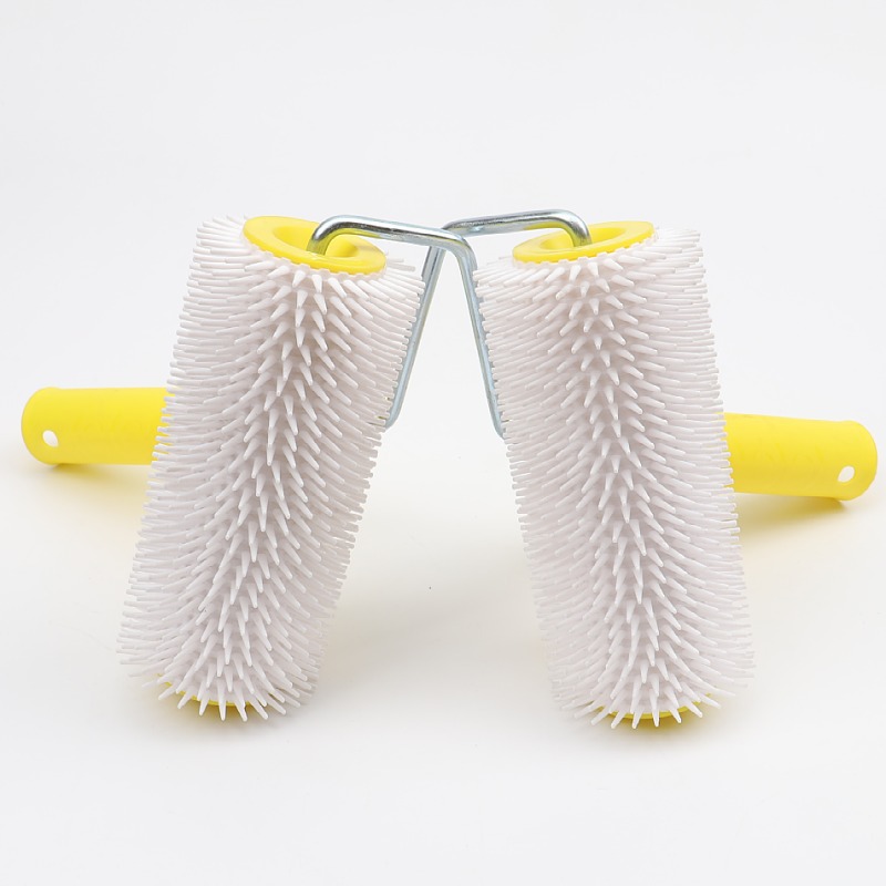 铁迅自流平消泡滚筒刷6寸 把高清大图