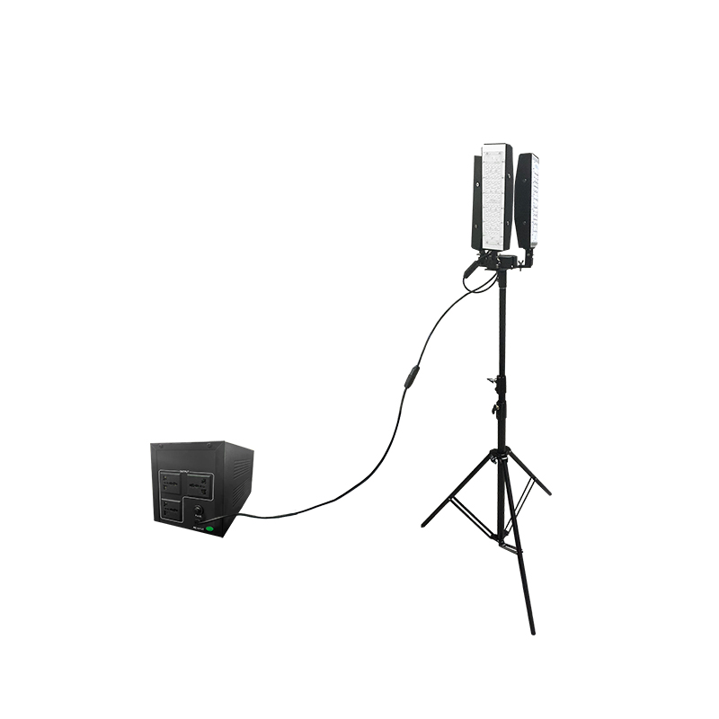 晫安联 ZM5013A AC220V 150W 5700K IP65 2.8m LED 移动照明储能装置 黑色高清大图