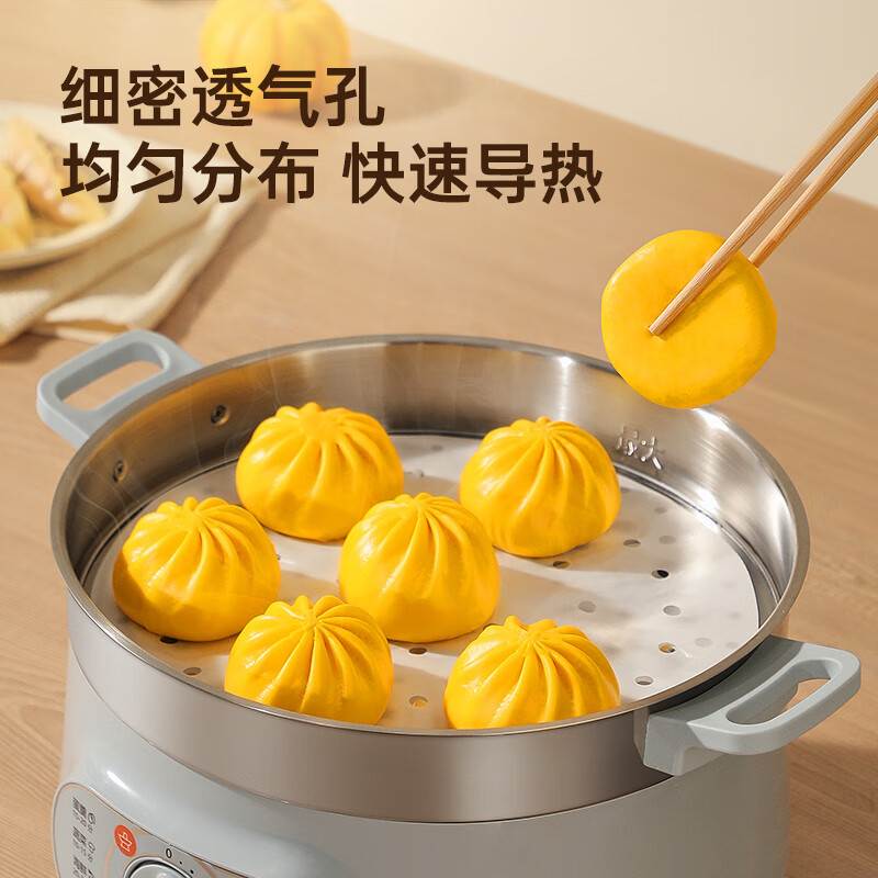 炊大皇家用食品级蒸笼纸 商用包子垫纸蒸包子纸蒸馒头纸一次性笼屉纸500张 [9cm]适合单个包子高清大图