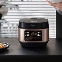 美的(Midea)家用电饭煲多功能智能电饭锅3-4人小型迷你官方正品煮饭锅3L带蒸笼米饭锅可预约MB-RE331