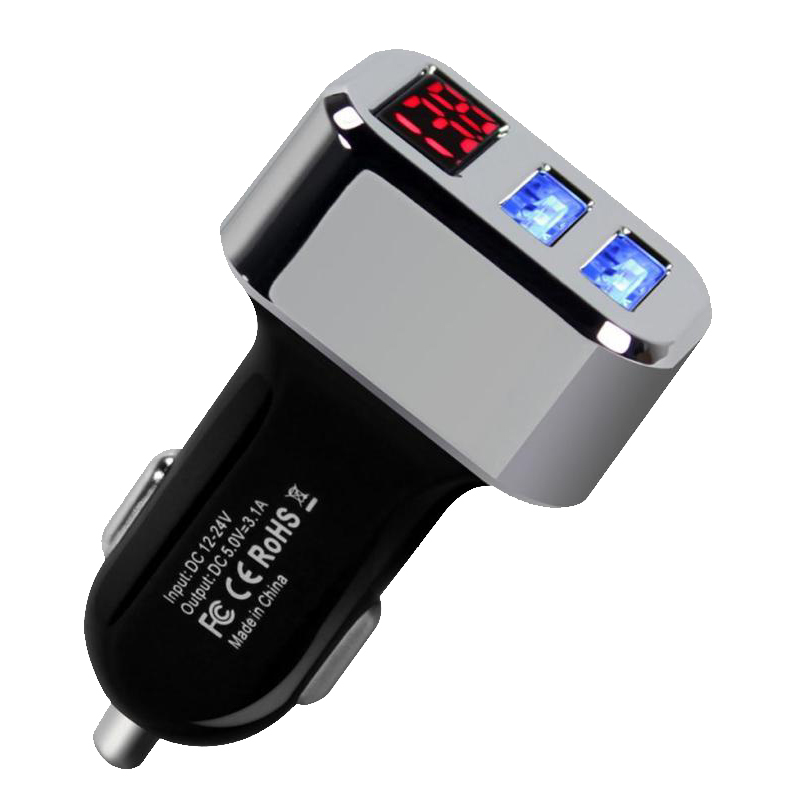 索浪 Solam 车载充电器sl C32 Solam 索浪sl C32 12v 24v 电瓶电压检测车载充电器国产车用点烟器式智能快充头多功能一拖二双 Usb车充 价格图片品牌报价 苏宁易购华飞汽车用品专营店