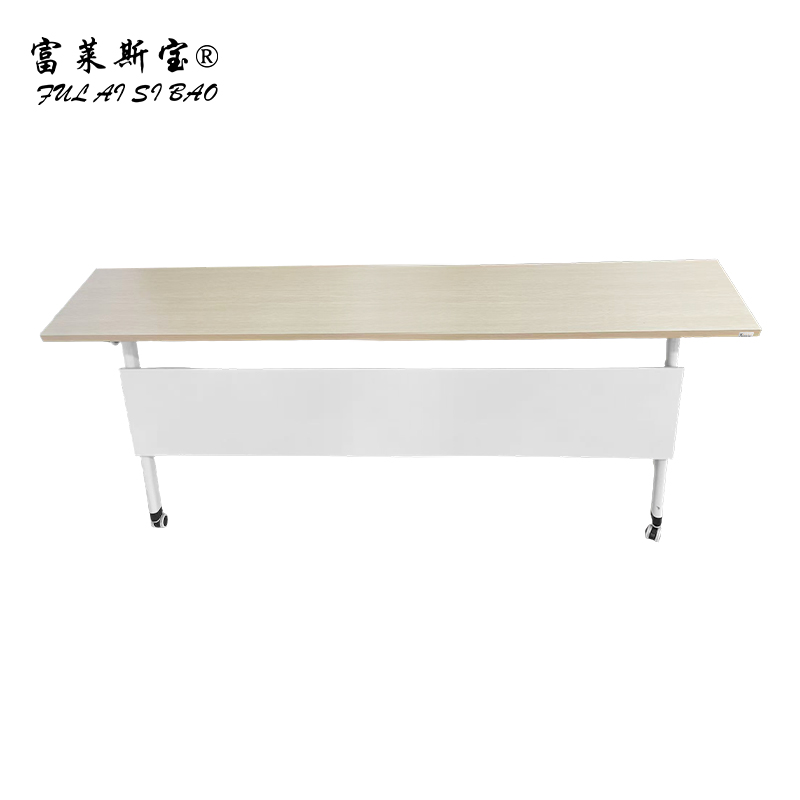 富莱斯宝 会议条桌学习桌阅览桌折叠桌 1800*400*750 张高清大图