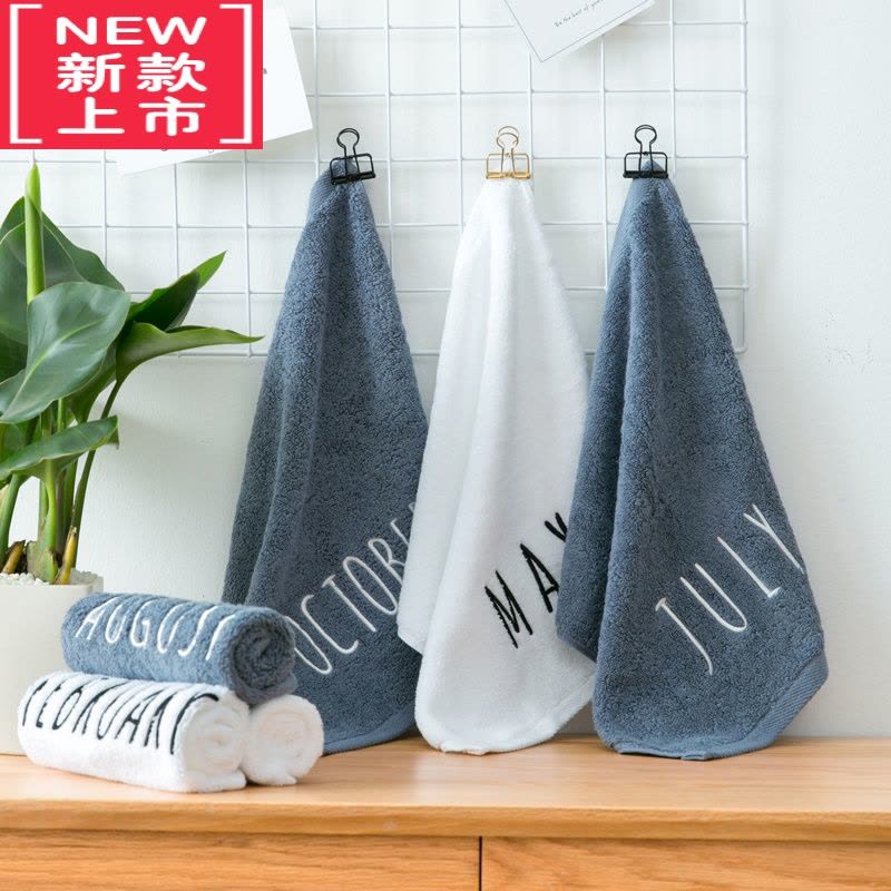 可莉允小方巾毛巾面巾洗脸巾家用儿童成人情侣柔软小毛巾正方形图片