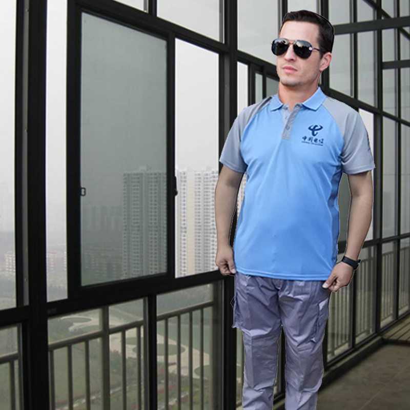 宜虎 YH06989夏季工作服套装劳保服工装高清大图