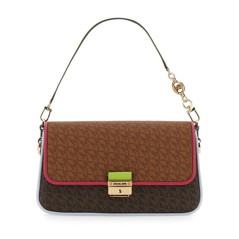 Michael Kors女士可调节 removable 单肩斜挎包头层小牛皮时尚百搭配件图片