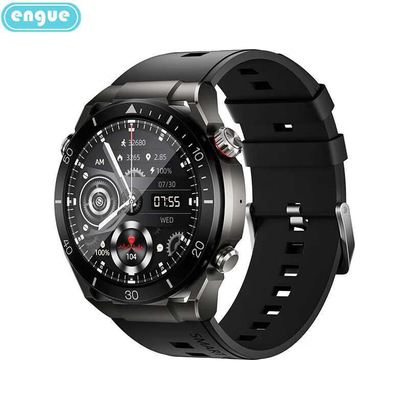 engue 恩谷 蓝牙血压心率高清真血氧智能手表 EG-TL10S高清大图