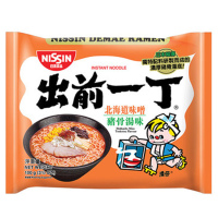 香港进口日清 出前一丁 北海道味噌猪骨汤味100g网红方便面泡面速食
