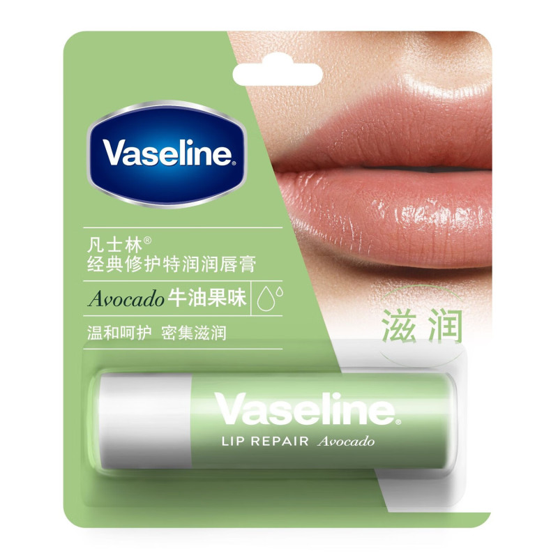 凡士林(VASELINE) 经典修护特润润唇膏牛油果味3.5g