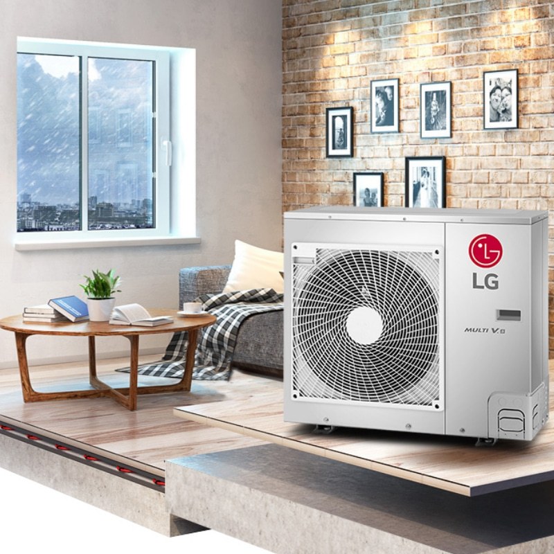 lg5匹一拖四家用中央空调