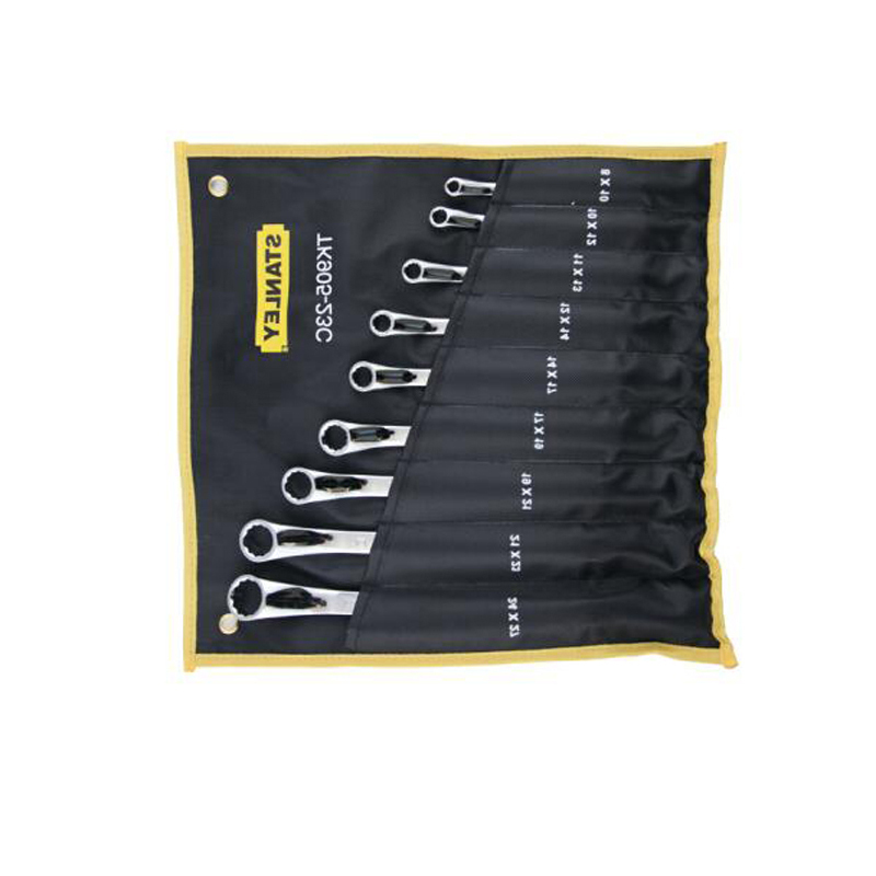 史丹利Stanley 9件公制45°角双梅花扳手套装&TK905-23C