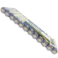 松下 超强碱性电池 5号12节装LR6EGC/12SW 玩具遥控闹钟用干电池