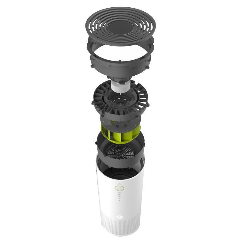 胡佛(HOOVER)空气净化器KJ350F-HAMMA白色 除甲醛除异味除粉尘PM2.5