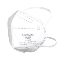 君御 G9522 KN95头带式折叠口罩（单片盒装） 共100只