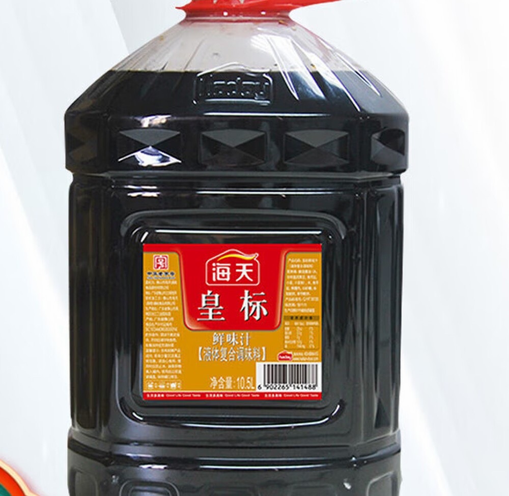 海天酱油皇标鲜味汁10.5L商用大桶凉拌蒸鱼菜海鲜提鲜复合调味料 10. 海天皇标鲜味汁10.5L1桶