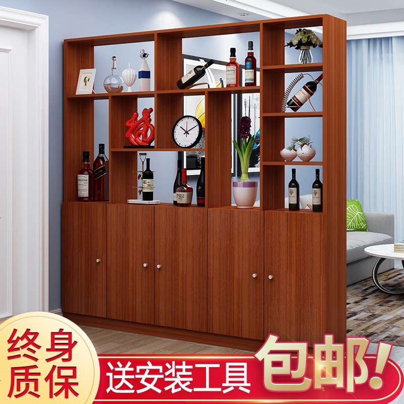 入户玄关柜现代简约屏风隔断柜客厅双面酒柜厅柜家用鞋柜间厅柜