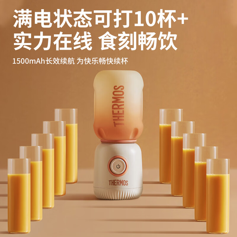 膳魔师(THERMOS)便携果汁机高清大图