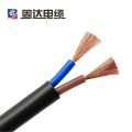 固达电缆 阻燃软护套电线 ZR-RVV-2*10 米 米 黑色