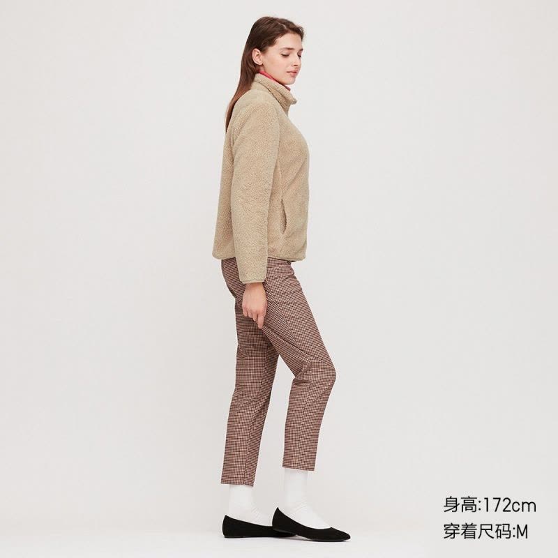 女装 长绒摇粒绒拉链茄克(长袖) 418242 优衣库UNIQLO图片