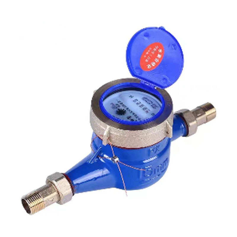 京采优品 家用水表自来冷水表旋翼湿式数字水表 dn25/1寸铜罩铜接