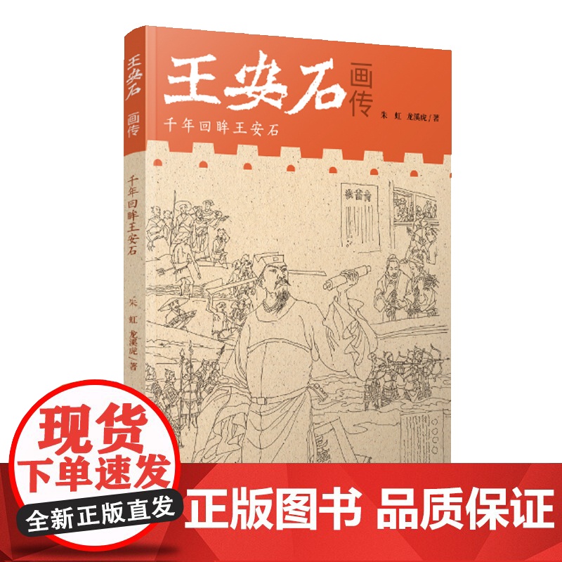 王安石画传 朱虹 江西美术出版社 正版书籍高清大图